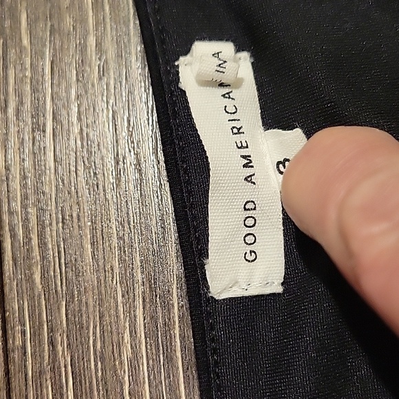 ❤️ NWOT! GOOD AMERICAN U RING LONG SLEEVE BODYSUIT, 3 (LARGE) - Picture 7 of 12